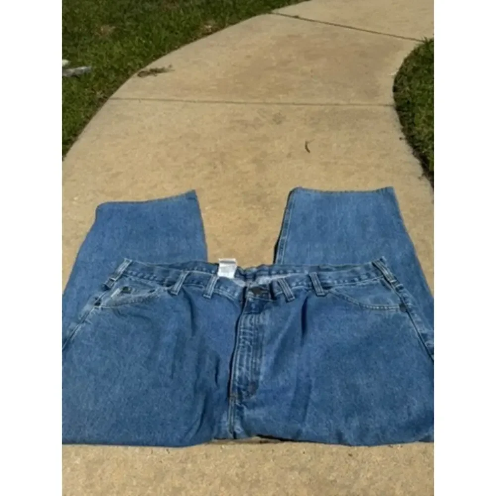 Carhartt B180 Traditional Fit Straight Leg Jeans-Size 48x27